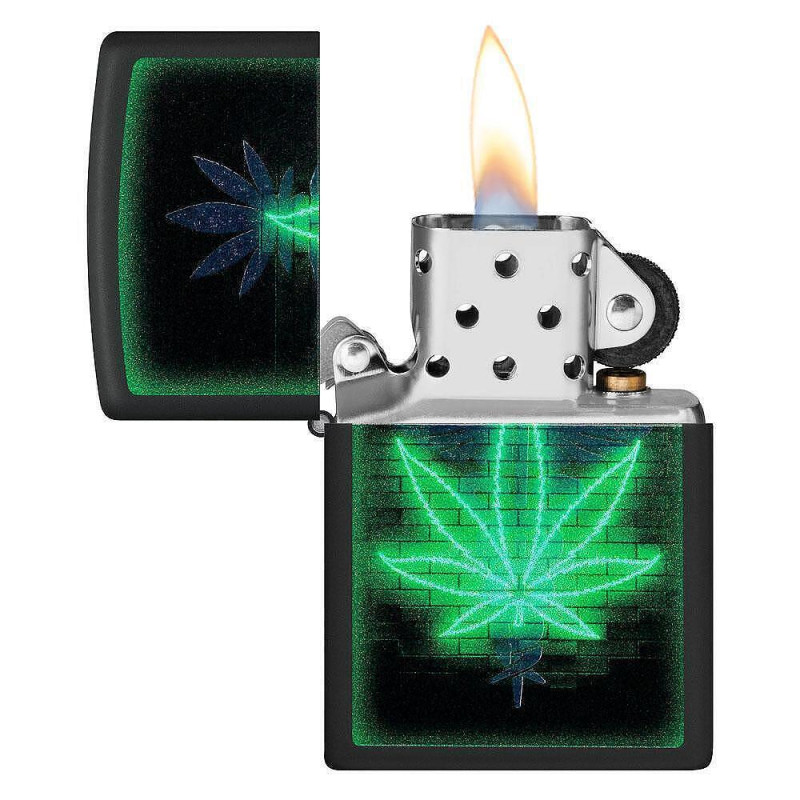 Запалка Zippo - Gleaming Leaf Design