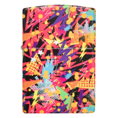 Запалка Zippo - Glow in the Dark Retro Design