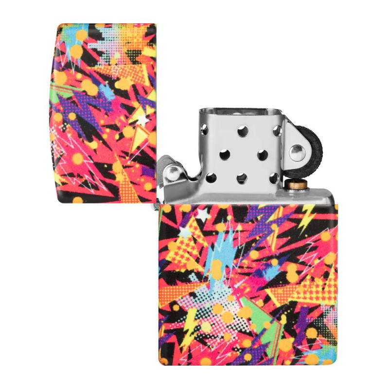 Запалка Zippo - Glow in the Dark Retro Design