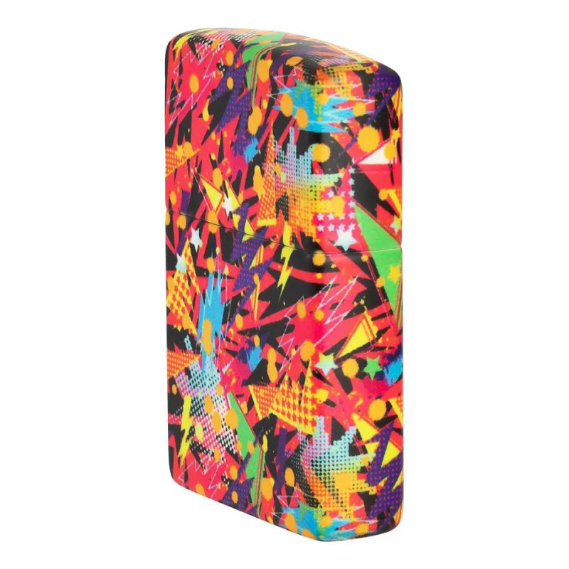 Запалка Zippo - Glow in the Dark Retro Design