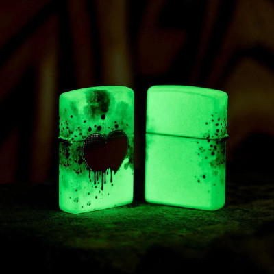Запалка Zippo - Glowing Love Drip Design