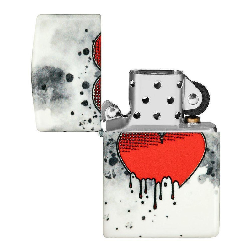 Запалка Zippo - Glowing Love Drip Design