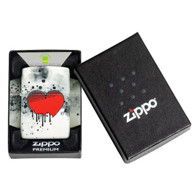 Запалка Zippo - Glowing Love Drip Design
