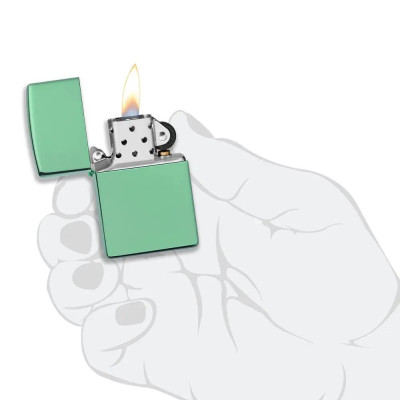 Запалка Zippo - High Polish Green