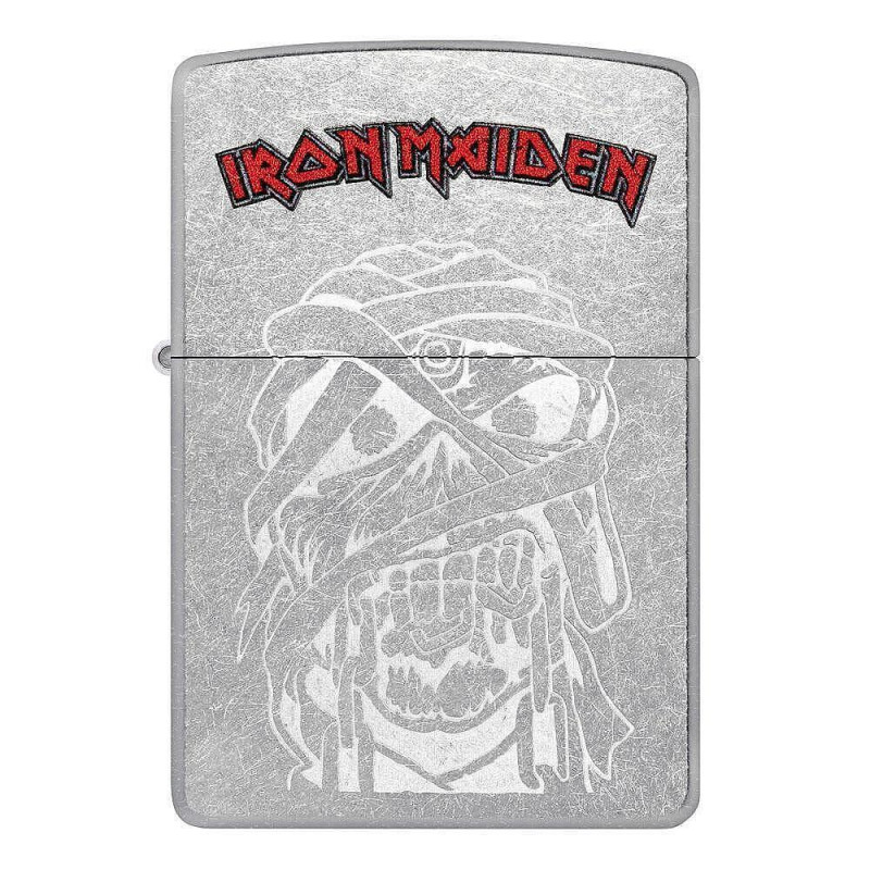 Запалка Zippo - Iron Maiden Eddie Street Chrome