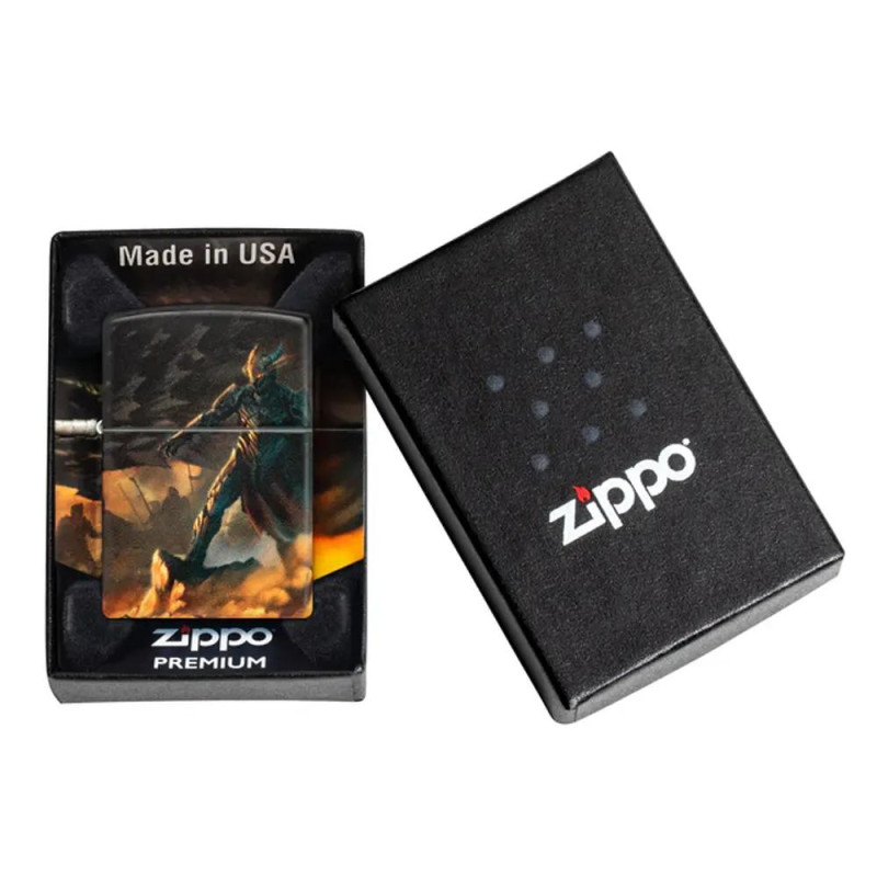 Запалка Zippo - Knight and Dragon