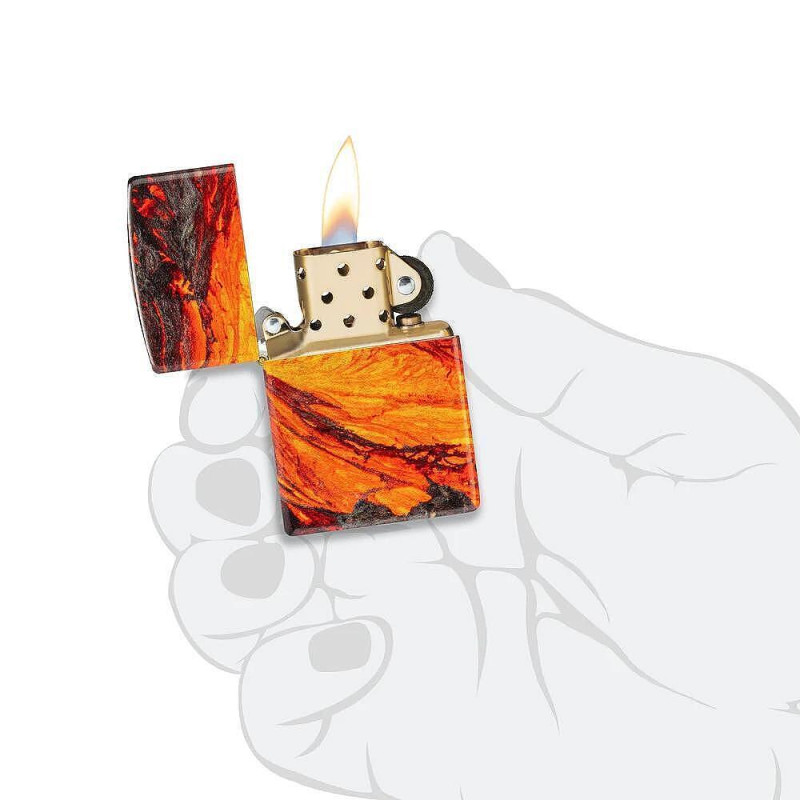 Запалка Zippo Lava Flow Design
