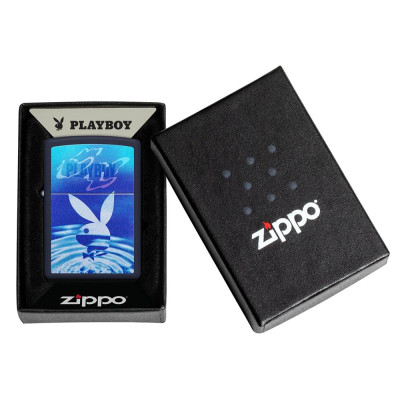 Запалка Zippo - Playboy Navy Matt