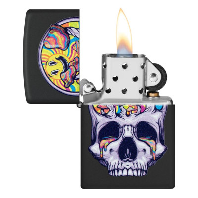 Запалка Zippo - Skull Moon Design