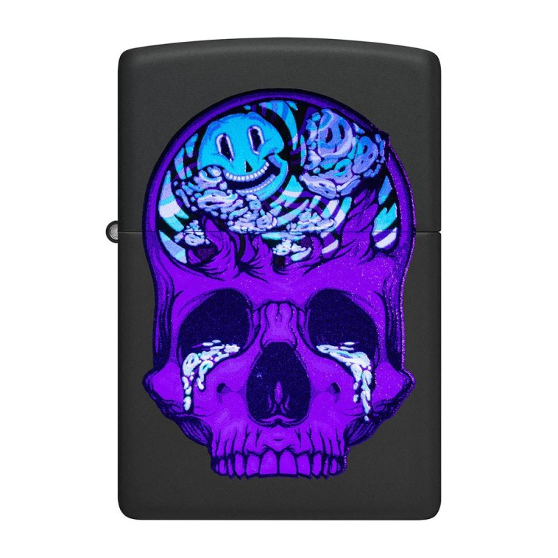 Запалка Zippo - Skull Moon Design