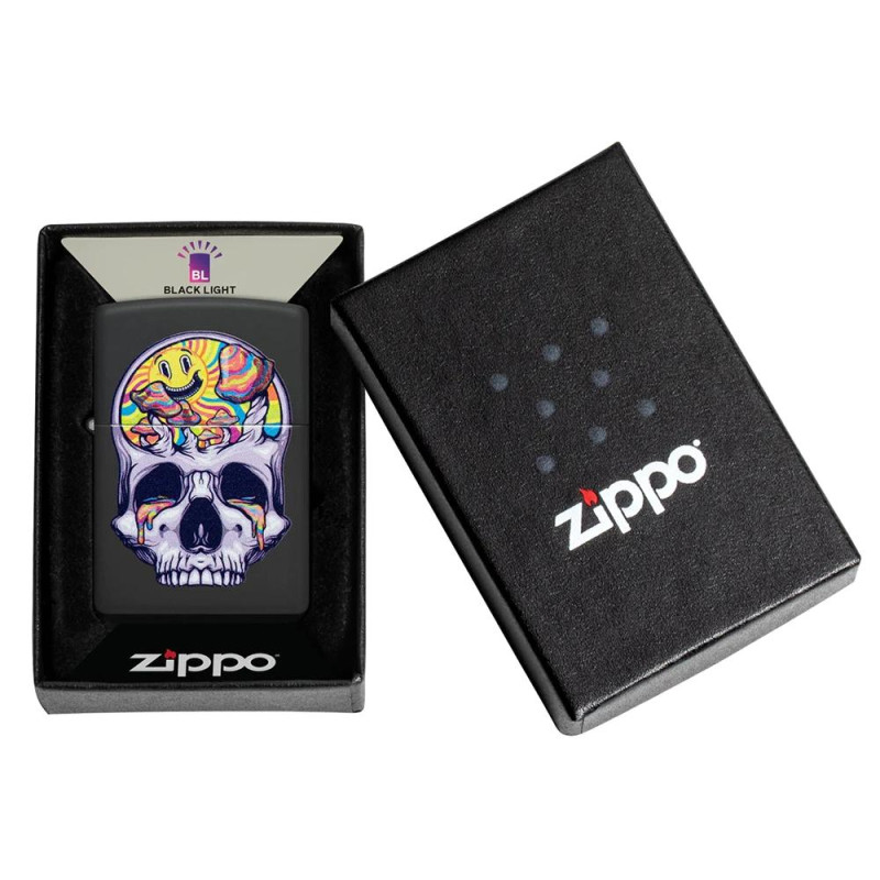 Запалка Zippo - Skull Moon Design