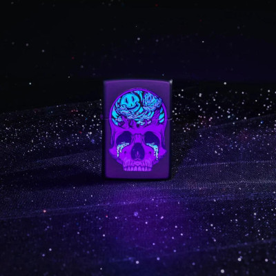 Запалка Zippo - Skull Moon Design