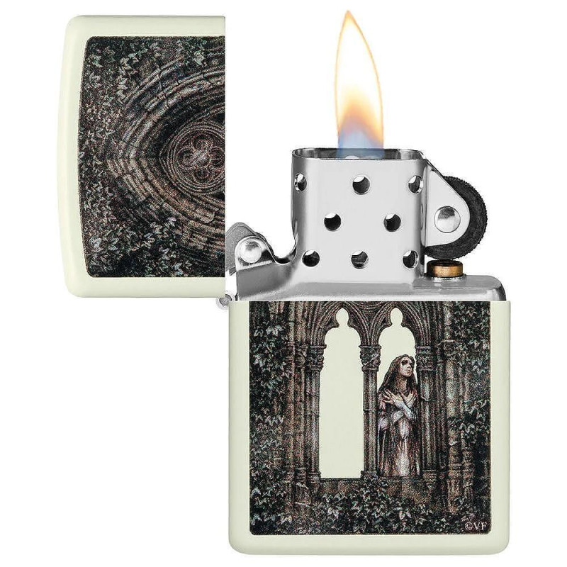 Запалка Zippo Victoria Francés Design Glow in the Dark 49836