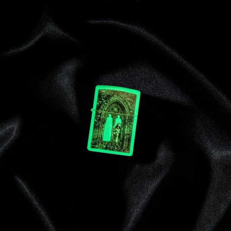 Запалка Zippo Victoria Francés Design Glow in the Dark 49836