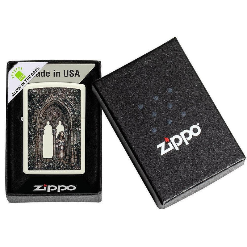 Запалка Zippo Victoria Francés Design Glow in the Dark 49836