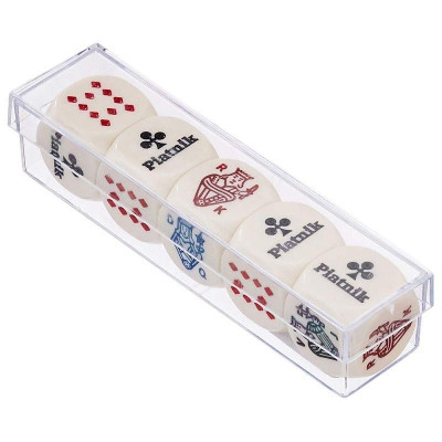 Зарове за покер, 5 бр., 22 мм